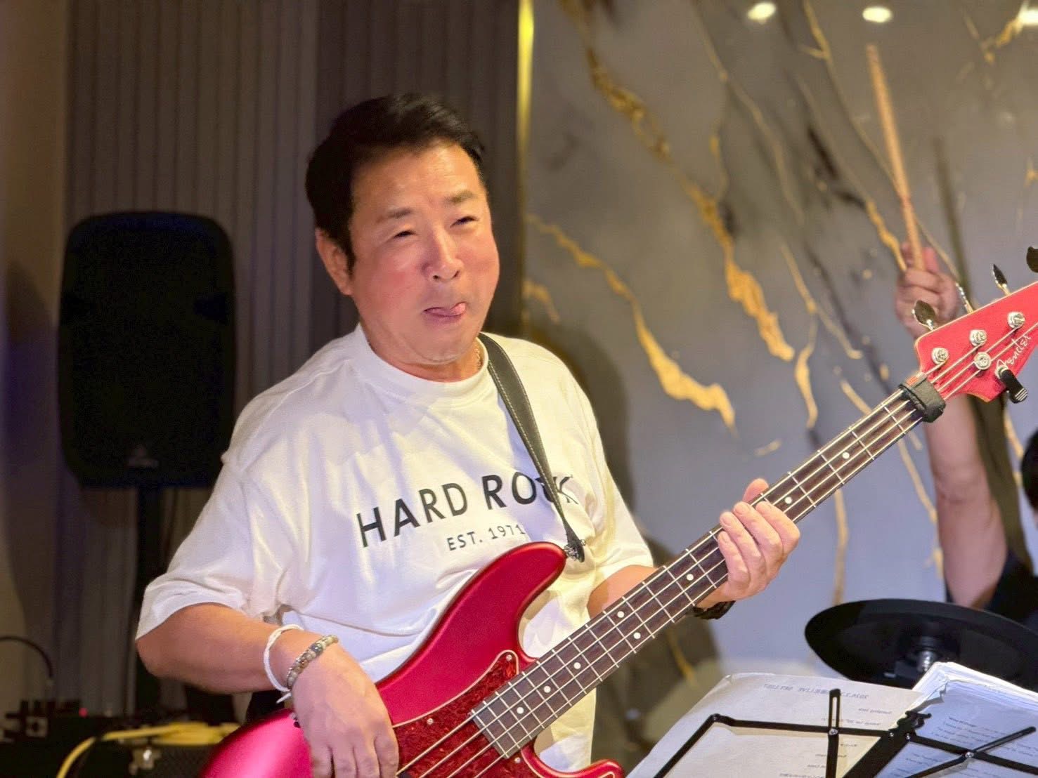 The Wasabees bass player